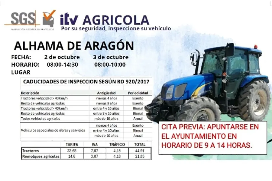 itv agrícola