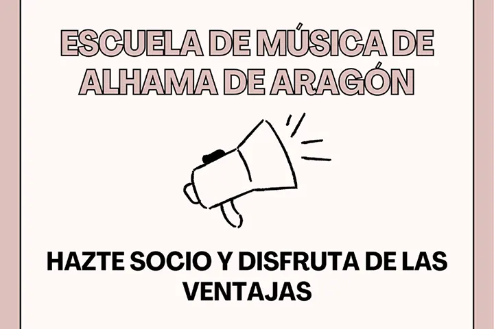 Hazte socio de la Escuela de Música