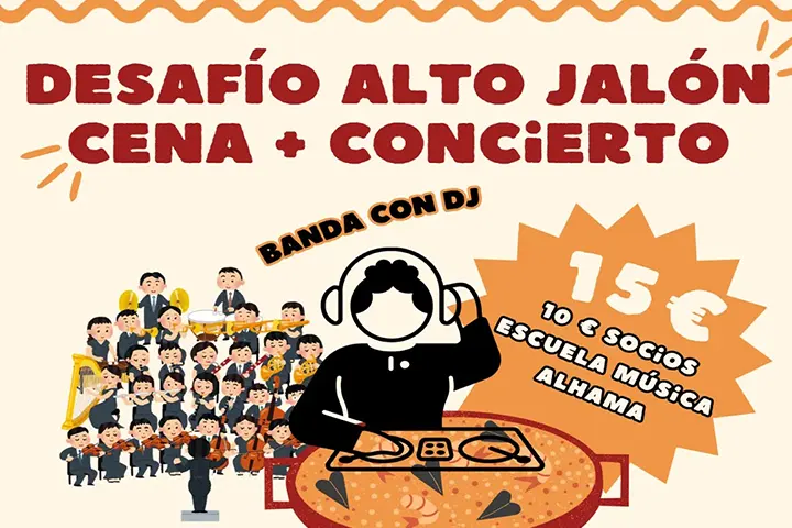 Desafío Alto Jalón: Cena + Concierto